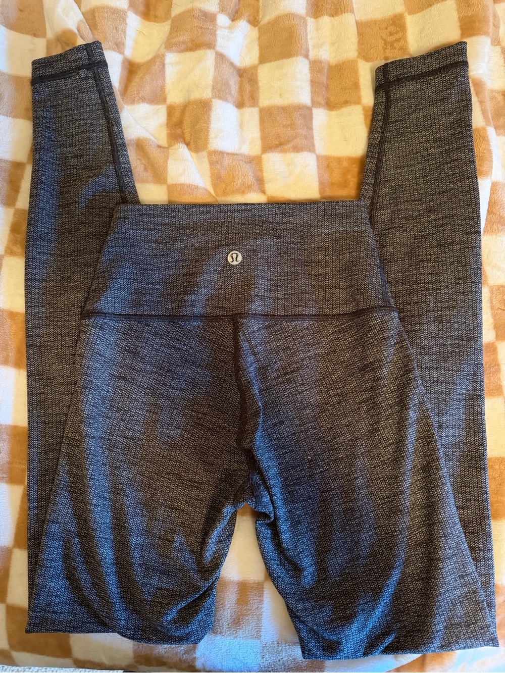 lululemon athletica Heathered Charcoal High-Rise Leggings